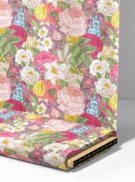 Petal flower style with pink,green colors - Image 4