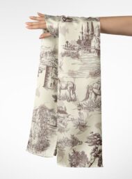 Horse nature style with brown,grey colors - Image 3