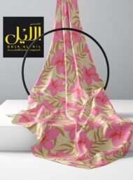 Bloom flower style with pink,brown colors - Image 2