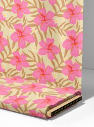 Bloom flower style with pink,brown colors - Image 4