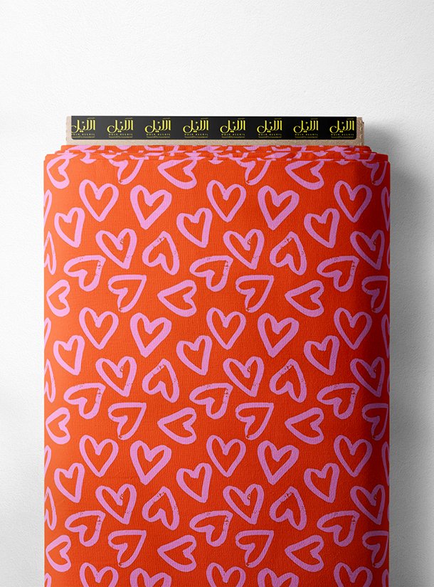 LAI02-1213_1-1.jpg Heart others style with red, pink colors - Image 1