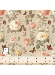 Rose flower style with pink,yellow colors - Image 5