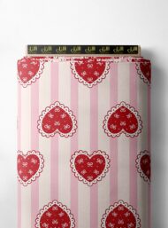 Heart others style with red, pink colors