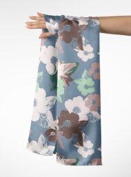 Petal flower style with green,brown colors - Image 3