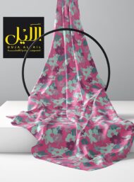 Bloom flower style with pink,green colors - Image 2