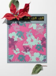 Bloom flower style with pink,green colors - Image 6