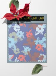 Petal flower style with blue,pink colors - Image 6