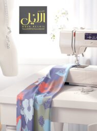 Petal flower style with blue,pink colors - Image 7