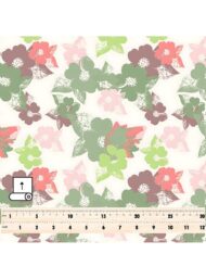 Leaf flower style with pink,green colors - Image 5