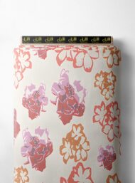 Petal flower style with pink,red colors