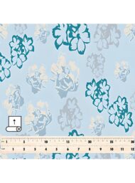 Petal flower style with grey,blue colors - Image 5