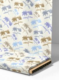 Petal flower style with blue,brown colors - Image 4