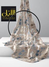 Petal flower style with blue,white colors - Image 2