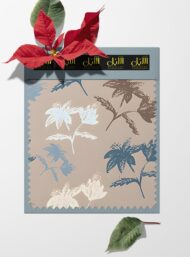 Petal flower style with blue,white colors - Image 6