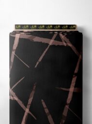 Black abstract style with black, brown colors