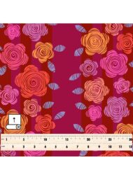 Rose flower style with pink,red colors - Image 5