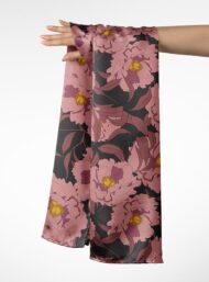 Petal flower style with pink,green colors - Image 3