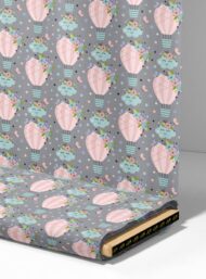 Hot air balloon flower style with pink,blue colors - Image 4