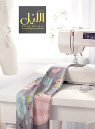 Hot air balloon flower style with pink,blue colors - Image 7