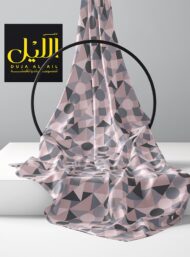 Circle geometric style with pink,grey colors - Image 2