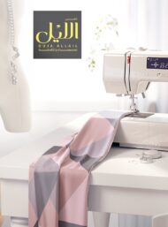 Circle geometric style with pink,grey colors - Image 7