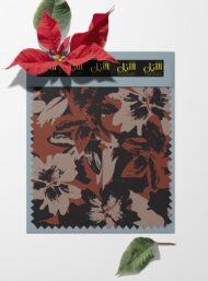 Petal flower style with brown,black colors - Image 6