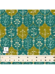 Leaf flower style with green,blue colors - Image 5