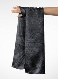 Line abstract style with black, grey colors - Image 3