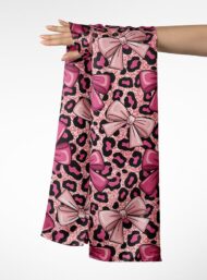 Bow others style with pink,black colors - Image 3