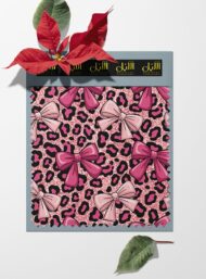 Bow others style with pink,black colors - Image 6