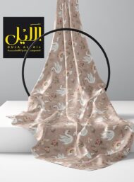 Swan flower style with pink,white colors - Image 2