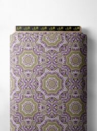 Star geometric style with grey,purple colors