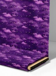 Cloud ocean and sky style with purple,yellow colors - Image 4