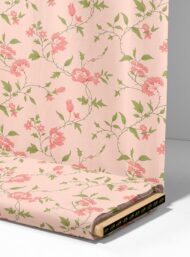 Leaf flower style with green,pink colors - Image 4