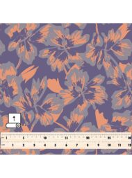 Bloom flower style with purple,orange colors - Image 5