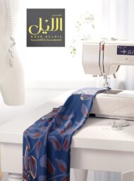 Leaf flower style with blue,red colors - Image 7