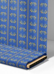 Leaf nature style with blue, yellow colors - Image 4