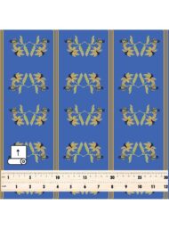 Leaf nature style with blue, yellow colors - Image 5