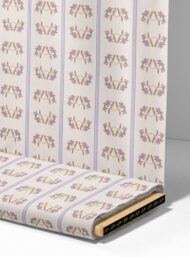 Leaf flower style with pink,green colors - Image 4