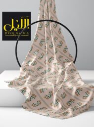 Leaf flower style with green,brown colors - Image 2