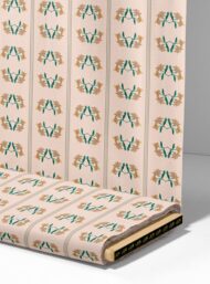 Leaf flower style with green,brown colors - Image 4