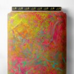 Pink abstract style with pink,yellow colors