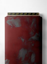 Leaf nature style with red, grey colors