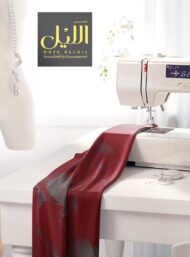 Leaf nature style with red, grey colors - Image 7