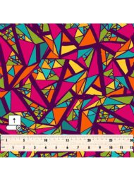 Triangle geometric style with pink,orange colors - Image 5
