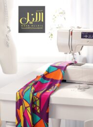 Triangle geometric style with pink,orange colors - Image 7