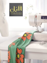 Petal flower style with green,orange colors - Image 7