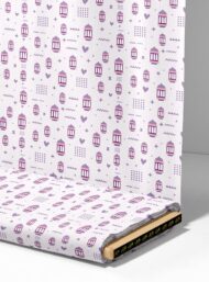 Lantern others style with purple,white colors - Image 4