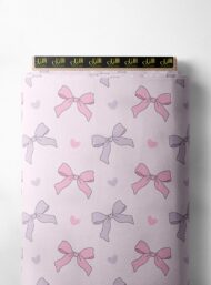 Bow others style with pink, purple colors