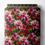 Petal flower style with red,pink colors